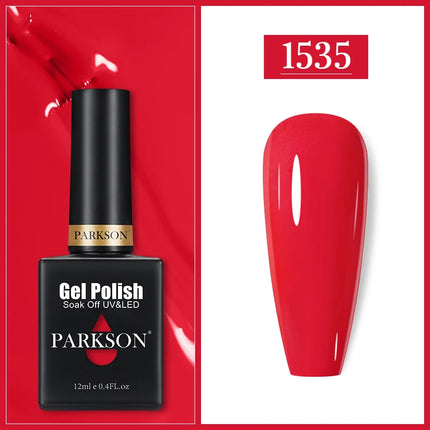Parkson 12ML Nail Gel Polish HEMA TPO FREE Full Coverage 279 Color Gel Pigment Professional Nail Art Long Lasting Gel Varnish