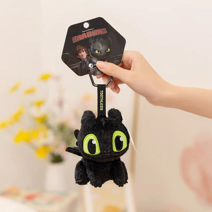 Adorably Toothless Plush Toys Dragon Stuffed Doll How to Train Your Dragon Anime Periphery Keychain Kawaii Xmas Gift for Kids