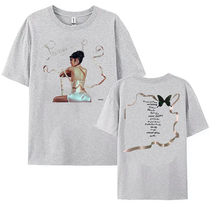 Women Clothing MARINA PRINCESS OF POWER Album Printing T-shirt Summer Cotton Soft Unisex Streetwear T Shirt for Female Graphic