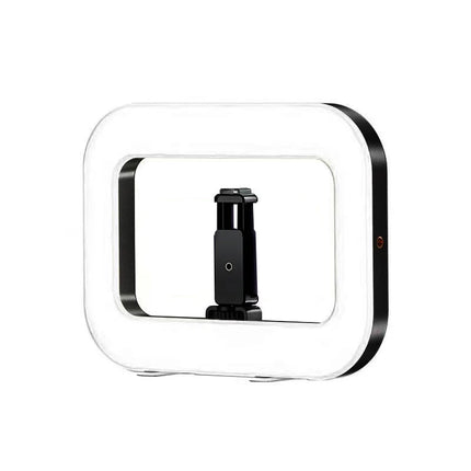 Portable Handheld Ring LED Light New Rabbit Cage Lighting Photography Lamp for Mobile Live Broadcast Selfie Light Decoration
