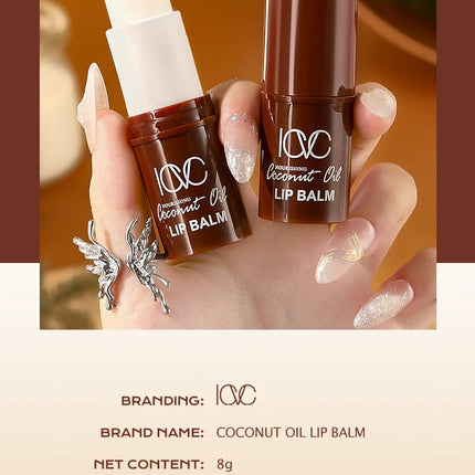 Coconut Oil Remove Dark Lip Balm Fast Lighten Pink Lip Exfoliating Fade Lip Line Dead Skin Moisturizing Korean Lips Care Product