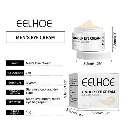 EELHOE Anti Aging Eye Cream Men Dark Circles Puffy Eyes Treatments Fade Fine Lines Nourishing Instant Firm Eye Bag Cream for Men