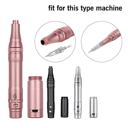 10pcs Tattoo Needle Permanent Makeup Machine Universal Needles Microblading Cartridge Needle For Eyebrow Eyeliner Lip Tattoo pen