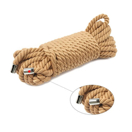1PC 5M Cotton Rope Sex Restraints Adult Game Kit Slave Sex Toy for Couples Handcuff Ankle Cuffs 18+