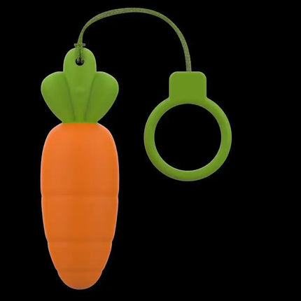 【HB】Cute Carrot Vibrating Powerful Mini  9 Modes for Women Clitoris Stimulator Dildo Adult Sex Toy Anal Massage Vibrator