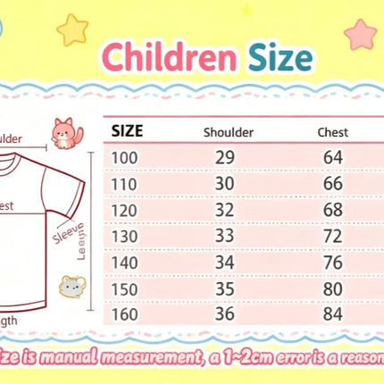 Cute Capybara Boy Clothes Cartoon Graphic Short Sleeve Tee Boy Child T-Shirt Summer Loose Top Fashion Kids Clothes Boys Clothing