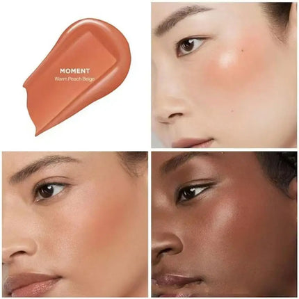 Lasting Natural Liquid Blush 6 Colors Matte Multifunctional Rouge Stick SCENE MOMENT Vision Korean Hourglass Unreal Liquid Blush