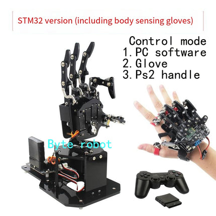 5 Dof Fingers Bionic Robot Somatosensory Open-Source Robot Hand For Arduino STM32 Robot Programmable Uhand2.0 Robot Claw Hand