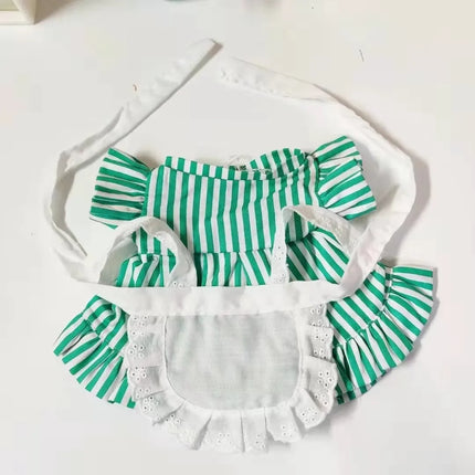 Only Clothes Suit For Baby Three 400% Gross Vinyl Plush Doll Toy New Year'S Christmas Series Doll Clothes Cute Outfit Dress Set