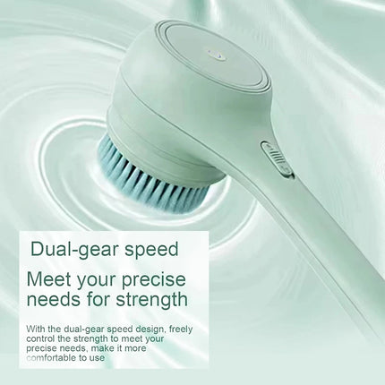 2025 Electric Body Brush Back Scrubber For Shower Electric Body Scrub Brush
