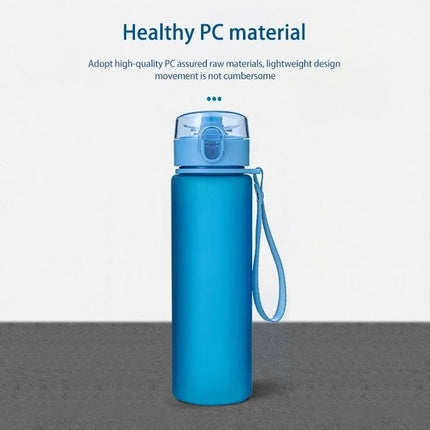 560ml Water Bottle Outdoor Adult Sports Water Cup Portable Plastic Bottle Student Teapot Kitchen Drinking Tools