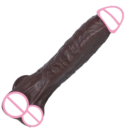 28cm Long New Realistic Dildo Soft Silicone Big Penis Thick Dick with Suction Cup Anal Sex Toys for Women Vaginal Masturbator