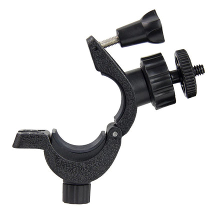 1Set SLR Camera Phone Holder For Circular Lamp Tripod Phone Live Streaming Bracket Automatic Clamping 360 ° Rotating Bracket