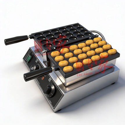 Electric Jujube Cake Machine Jujube Bean Cake Machine Snack Machine Commercial Stall Equipment Baking Eggs Electric Scones
