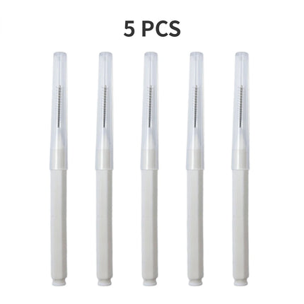 5/10/50PCS Mini Eyebrow Brush Brow Perm Brush Disposable Brow Lifting Brushes Bendable Micro Eyelash Brush Applicators Tools