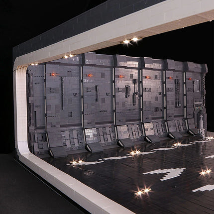 MOC Docking Bay 327 For UCS Falcon Ultimate Star Plan Building Blocks Kits Bricks DIY Toys Kids Birthday Gifts 05132 75192