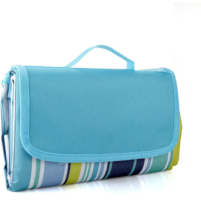 Outdoor Waterproof Camping Mat Sand Proof Portable Beach Blanket Foldable Lightweight Mats For Camping Beach Parks Picnic Mat