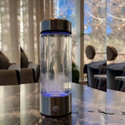 Portable USB Hydrogen Water Generator Bottle