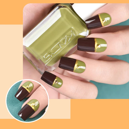 11ml Nail Stamping Polish Set Gold Silver Black White Nail Art Printing Varnish for Nail Stamp Plate Design Manicure Paint Oil