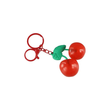 Keys Accessories Cherry Acrylic Keychain Backpack Decor Portable Cherry Bag Hanging Fruits Red Red Cherry Pendant Birthday Gift