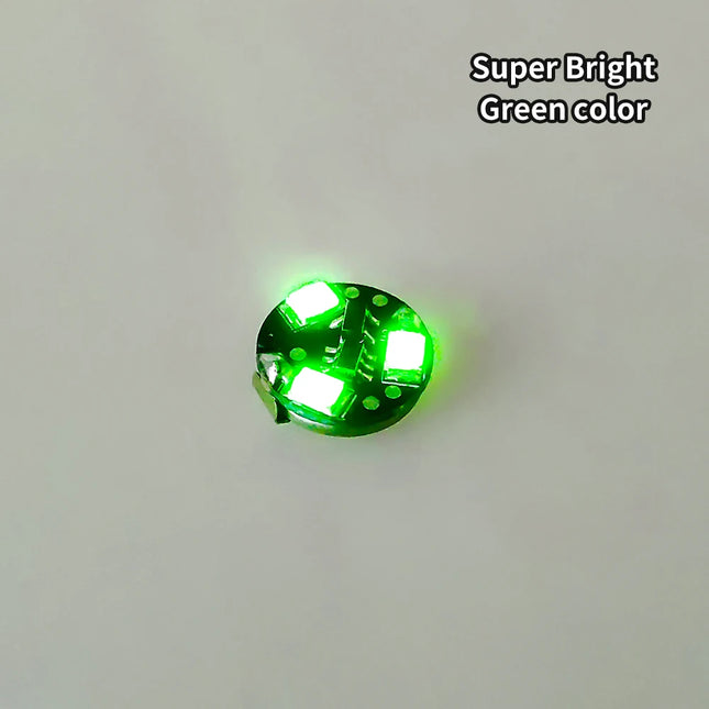10pcs With Batteries 3-LED Magnetic Controlled Lights Plus 1pc Free Magnet Switch For Robots DIY Model Lighting Super Bright