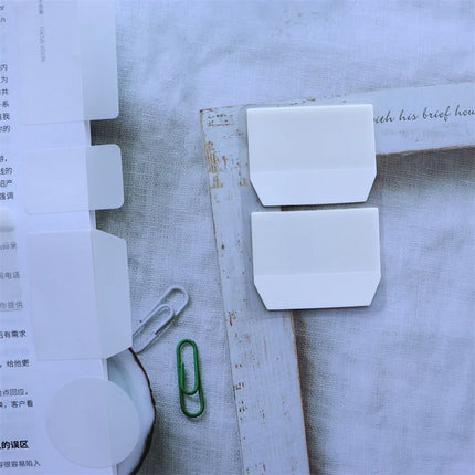 Transparent Sticky Notes Self -Adhesive Book Marker Stickers Annotation Tabs Paper Stationery School Office Supplies