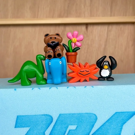 New DAISUKE KONDO Art Collection Blind Box Qualia Gashapon Capsule Toy Daisuke Kondo Plastic Decoration Flower Penguin Fans Gift