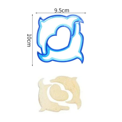 Kids Sandwich Cutter Bread Mold Lunch DIY Sandwich Cutter Mould Lunch Boxes Accessories Food Cutting Die Bread Biscuits Mold
