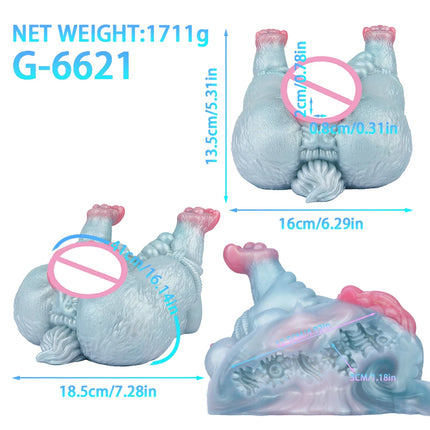 GEEBA Fantasy Butt Design Male Silicone Masturbator Realistic Textured Man Masturbation Sleeve Pocket Pussy Stroker Adult SexToy