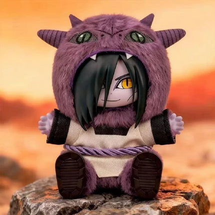 Original TOPTOY EAKI Naruto Cute Beast Party Series 2 Trendy Blind Box Toys Collectible Kawaii Plush Doll Hanging Ornament Gift