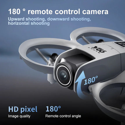 New V66 Mini RC Aerial Photography Drone Professional Wide Angle HD Camera Foldable Obstacle Avoidance Helicopter High Altitude