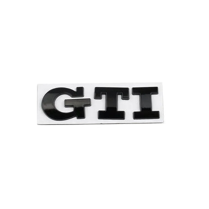 Metal GTI Logo Car Rear Trunk Emblem Side Sticker for Volkswagen VW Golf 4 5 6 7 8 Polo Jetta Tiguan Passat T-Roc MK2 MK5 MK7