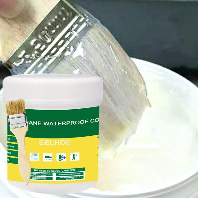Transparent Waterproof Coating Sealant Agent Wall Leak Repair Material Invisible Glue for Roof Leakage Crack Seepage with Brush