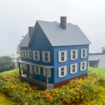 1:87 Scale Model Dwelling House Kit Model Stadium model, Budokan simulation building, Halloween Haunted House Ho Model Church