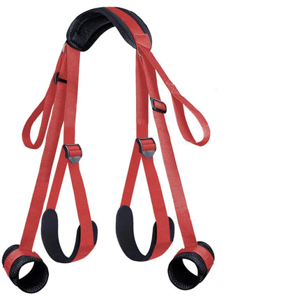 Bondage Kit BDSM Restraints Erotic Neckcollars Handcuffs Open Leg Love Position Asist Sex Toys For Couples Women Men Adult Games