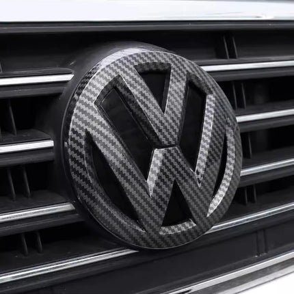 2pcs Emblem Front Grille Rear Trunk Sticker Badge Decals For VW Polo Golf MK6 MK7 MK8 Passat B6 B7 B8 Tiguan CC T-ROC Arteon