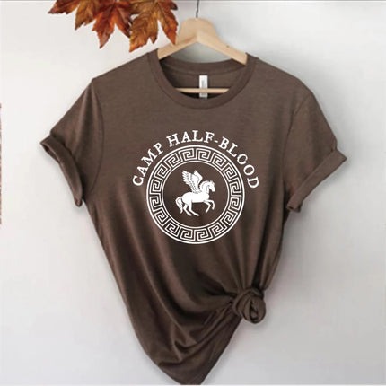 Camp Jupiter T-Shirt Camp Half-Blood Shirt Percy Jackson Shirtsc Unisex Graphic T Shirts Gothic Short Sleeves Tops Harajuku Top
