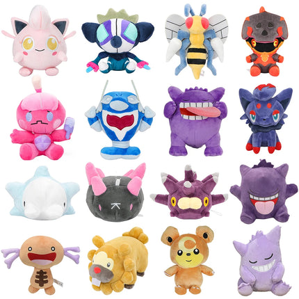 Pokemon Plush Toy Tinkatink Charcadet Pyukumuku Snom Cubone Anime Stuffed Doll Birthday Gift