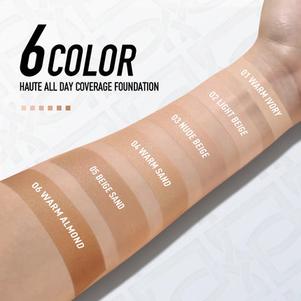 O.TWO.O Foundation Cream Makeup Brush Moisturizing Oil-Free Long-Lasting Waterproof Concealer Full-coverage Foundation Makeup