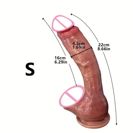 Realistic Dildo with Suction Cup Huge Dildos Adult Sex Toys for Woman Men Fake Dick Big Penis Anal Butt Plug Erotic Sex Shop 18+