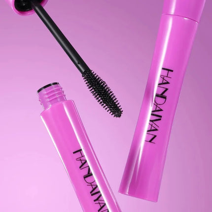 Colorful Silk Mascara Waterproof Lasting Mascara Yellow Black Cream Thickening Lengthening Curling Smudge-Proof Makeup Cosmetic