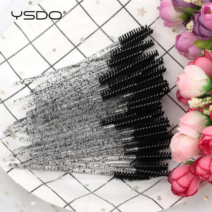 YSDO 5/50 Pcs Eyelash Brushes Makeup Brushes Eyebrow EyeLash Brushe Mascara Wands Applicator Eye Lashes Cosmetic Brush Tools