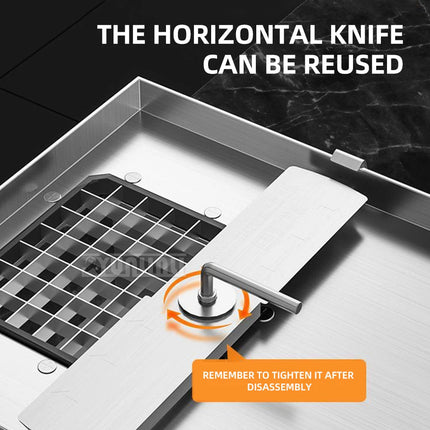 Commercial Automatic French Fries Cutter Wave Potato Cutter Stainless Steel Fries Cutting Machine