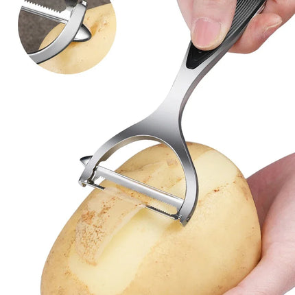 Stainless Steel Vegetable Peeler Potato Peeler Multi-function Carrot Grater Fruit Tools Kitchen Accessories Cuisine Pelador