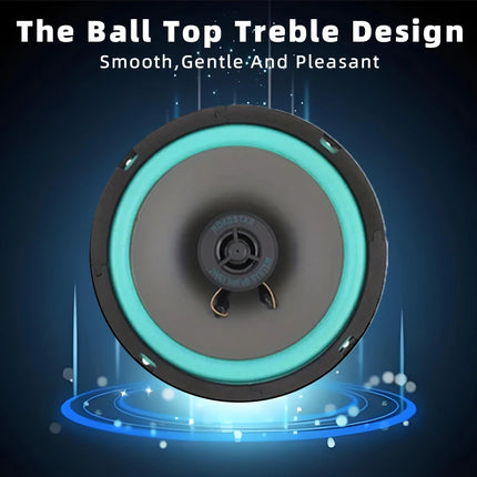 2PCS 4/5/6.5 Inch Car Speakers HiFi Coaxial Car Door Subwoofer Universal Automotive Audio Music Full Range Truck Stereo Speaker