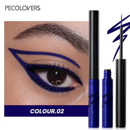Long-Lasting Matte Finish, Easy-to-Apply,Colored Eyeliner, Matte Eyeliner Pens