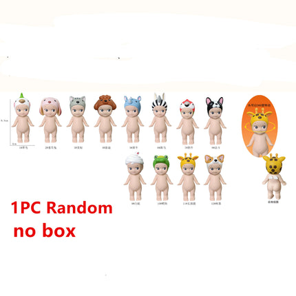 Mini Figure Angel Blind box Animal Series Mystery Box Cute Dolls Decoration Lucky Surprise Birthday Gift
