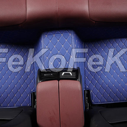 Custom Car Floor Mats For VW Polo Polo-Plus Polo-GTI Auto Carpets Foot Coche Accessorie