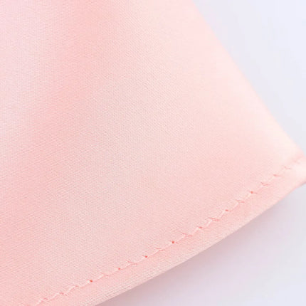 JNLEAOG Autumn New Women's Faion Design Silk Satin Feel Hanging Ne Dr European Sle Bal Slim Fit Polyester Velvet