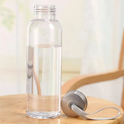 300/400/500ML Transparent Handy Cup Portable Plastic Water Cup Drinking Bottle for Outdoor Sports Kitchen Tools Fitness Cup